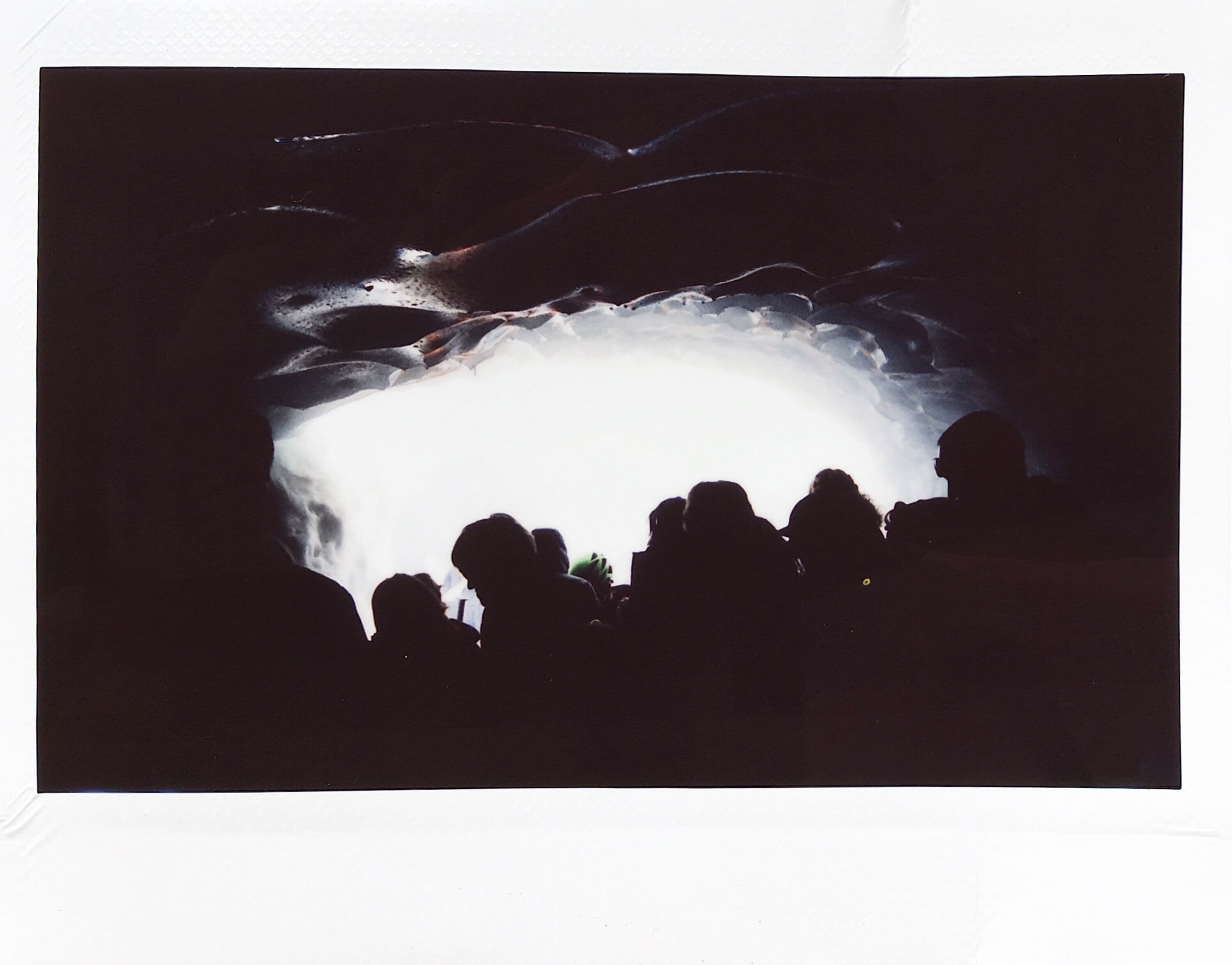 People in cave